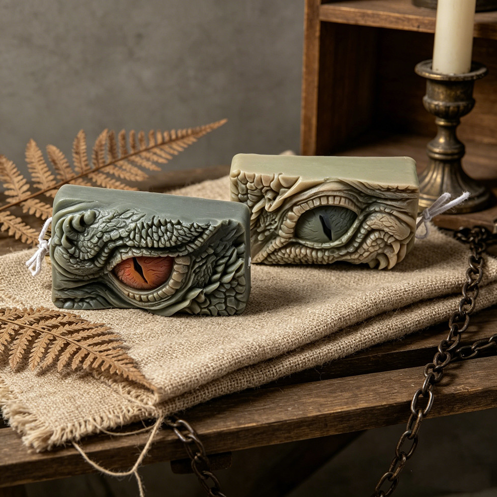 [Dragon Eye Silicone Mold]-Emb - огляд і ціна Candle Wax Scale