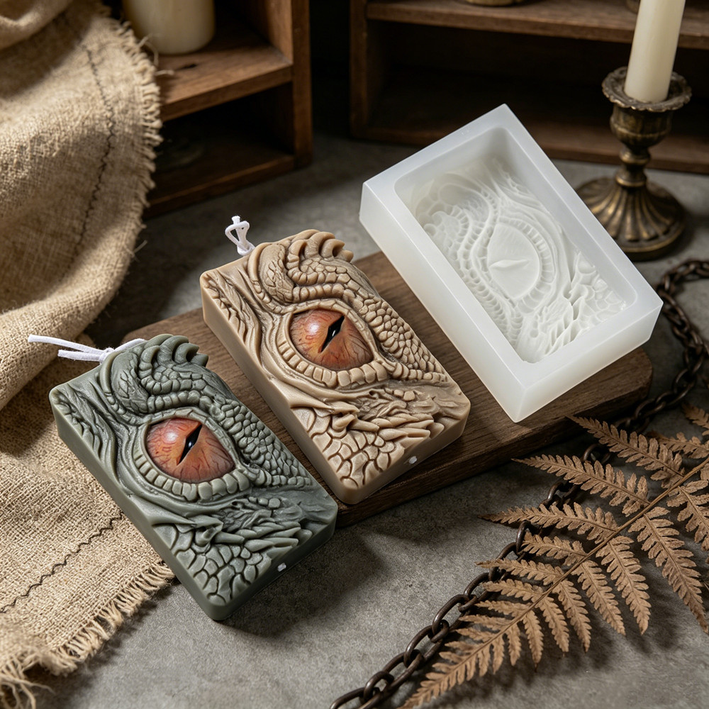 [Dragon Eye Silicone Mold]-Emb - огляд і ціна Candle Wax Scale