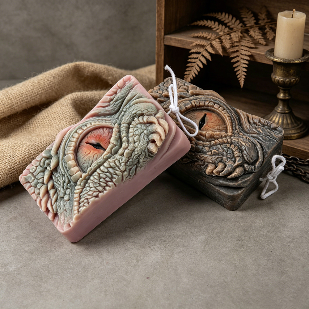 [Dragon Eye Silicone Mold]-Emb - огляд і ціна Candle Wax Scale