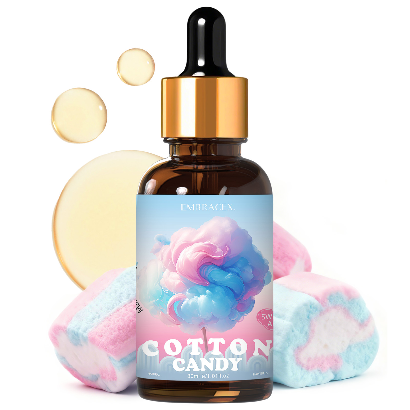 30ml Cotton Candy Essential Oi - огляд і ціна Candle Making Supplies Fragrance Oils