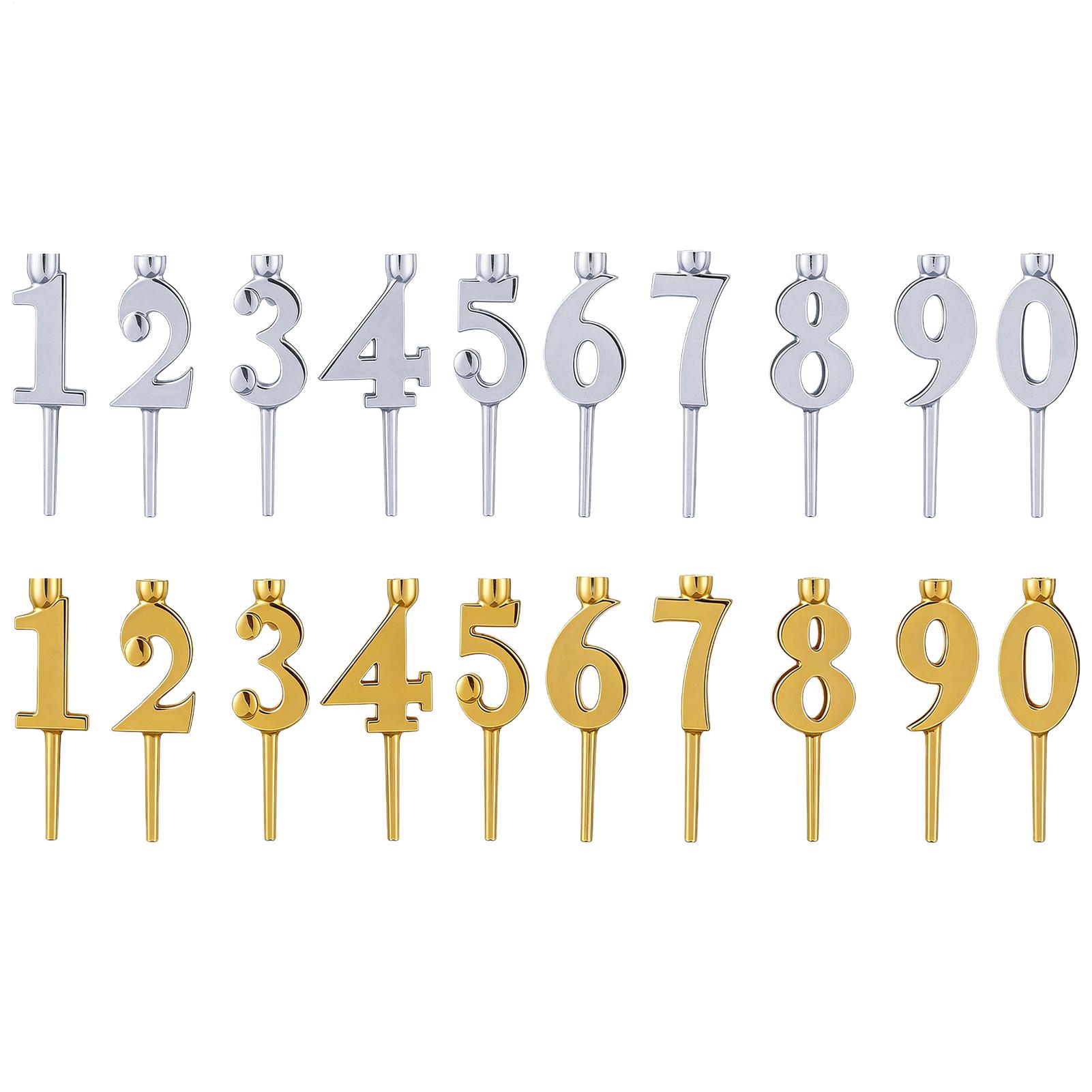 Number Birthday Candle Holders - огляд і ціна Candle Supplies In