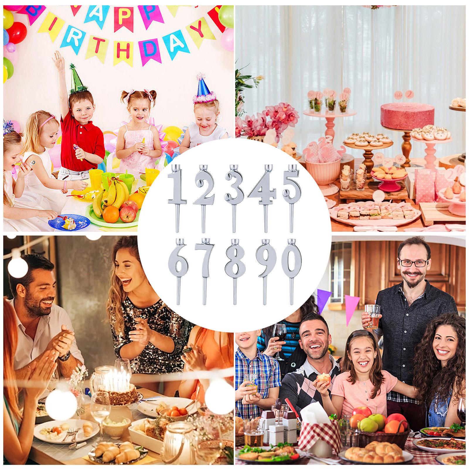 Number Birthday Candle Holders - огляд і ціна Candle Supplies In