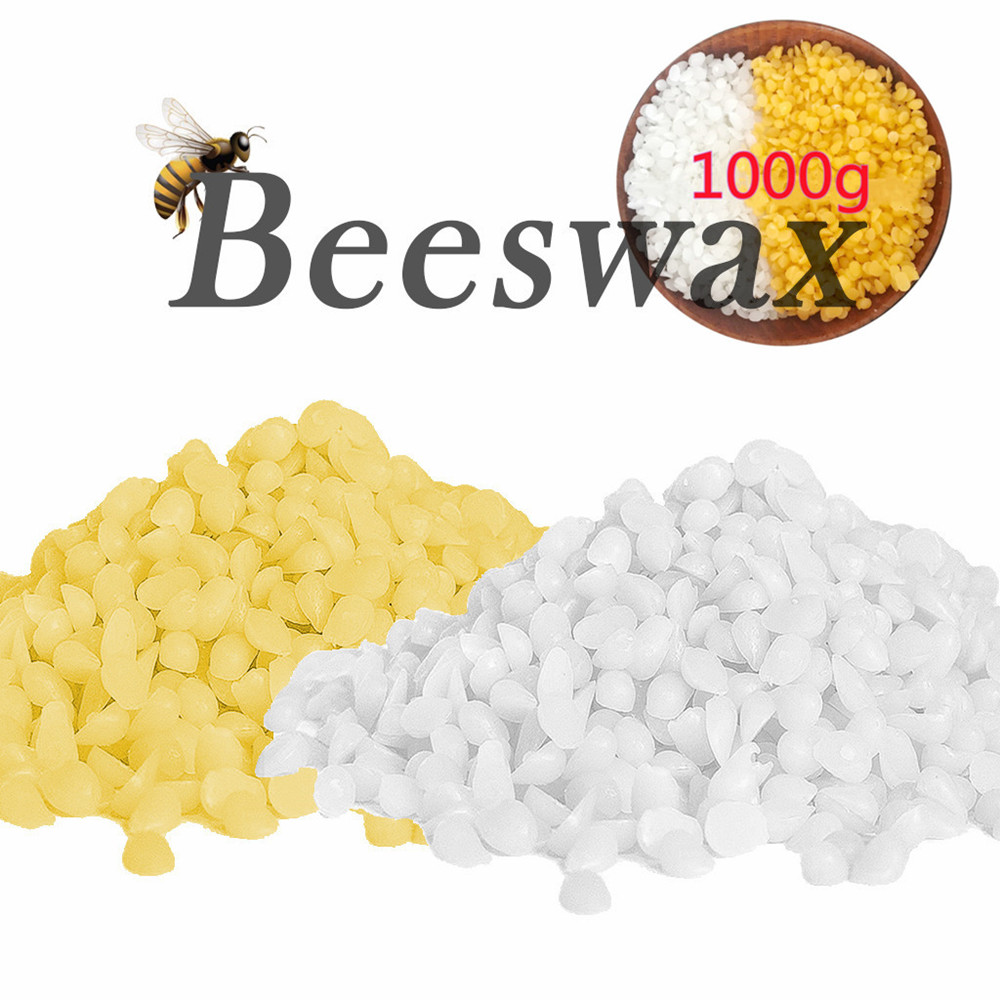 1000g Pure Natural Beeswax 100 - огляд і ціна Candle Making Supplies Usa