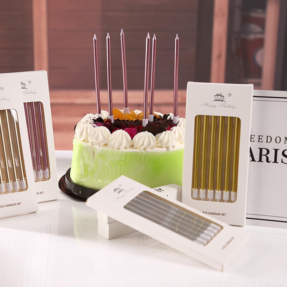 6/18pcs Metal Gold Silver Birt - огляд і ціна Candle Supplies In