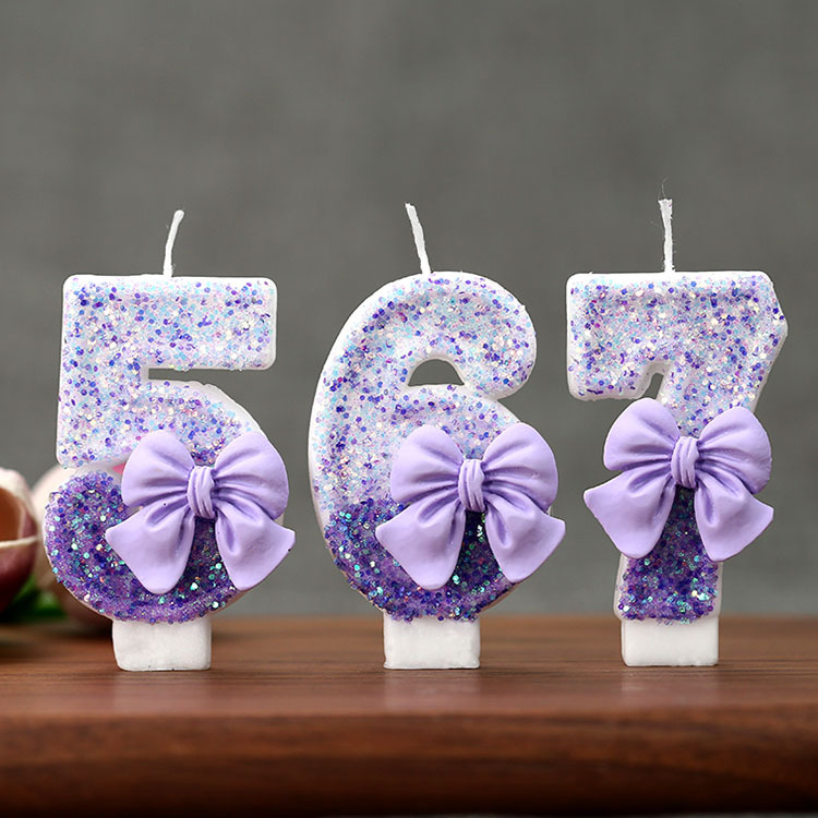Creative Glitter Gradual Purpl - огляд і ціна Candle Supplies In