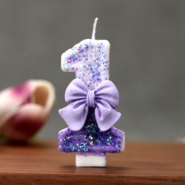 Creative Glitter Gradual Purpl - огляд і ціна Candle Supplies In