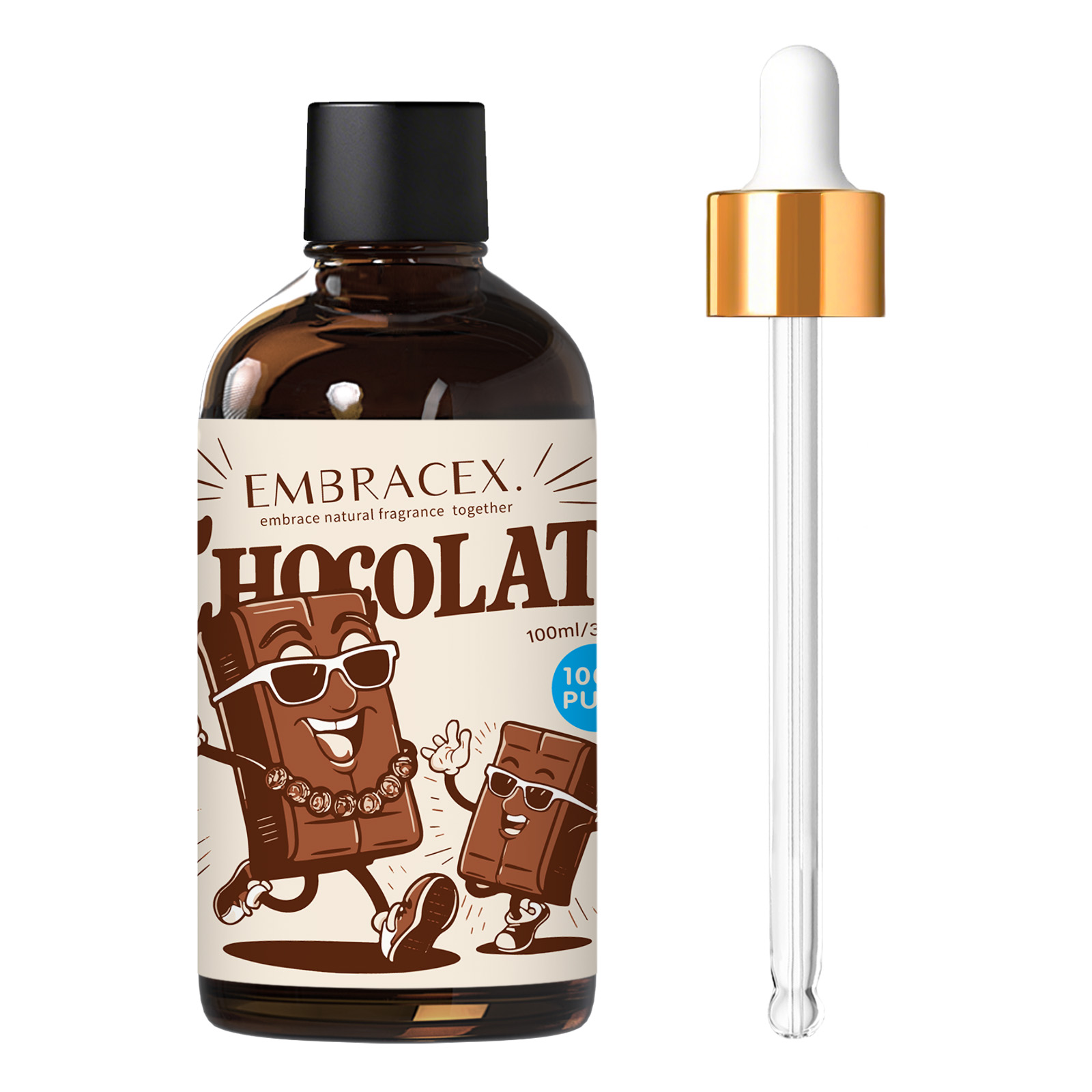 100ml Chocolate Essential Oil  - огляд і ціна Candle Making Supplies Fragrance Oils