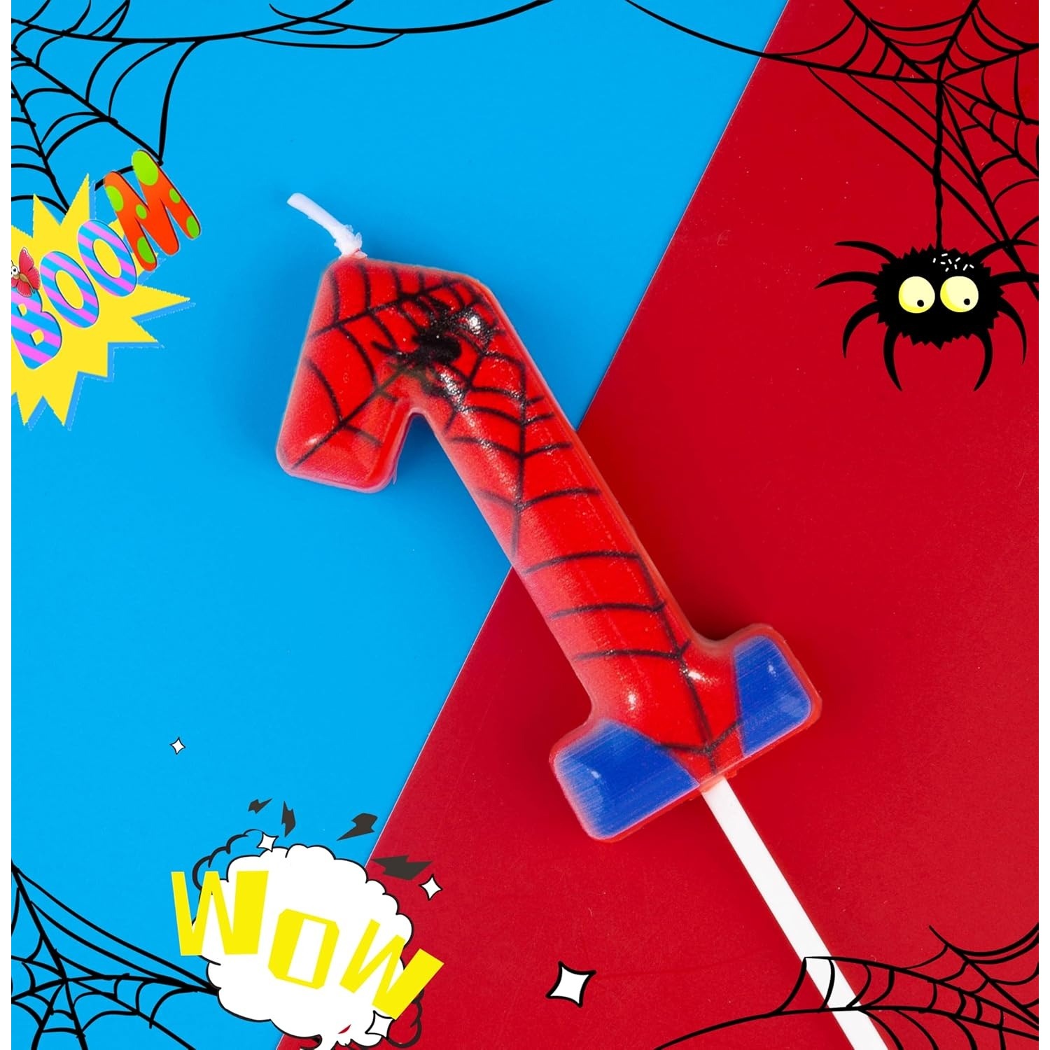 Spider Party 0-9 Birthday Cand - огляд і ціна Candle Supplies In