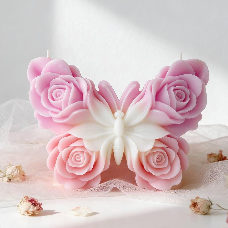 DIY Rose Butterfly Form Silico - огляд і ціна Candle Making Supplies Usa