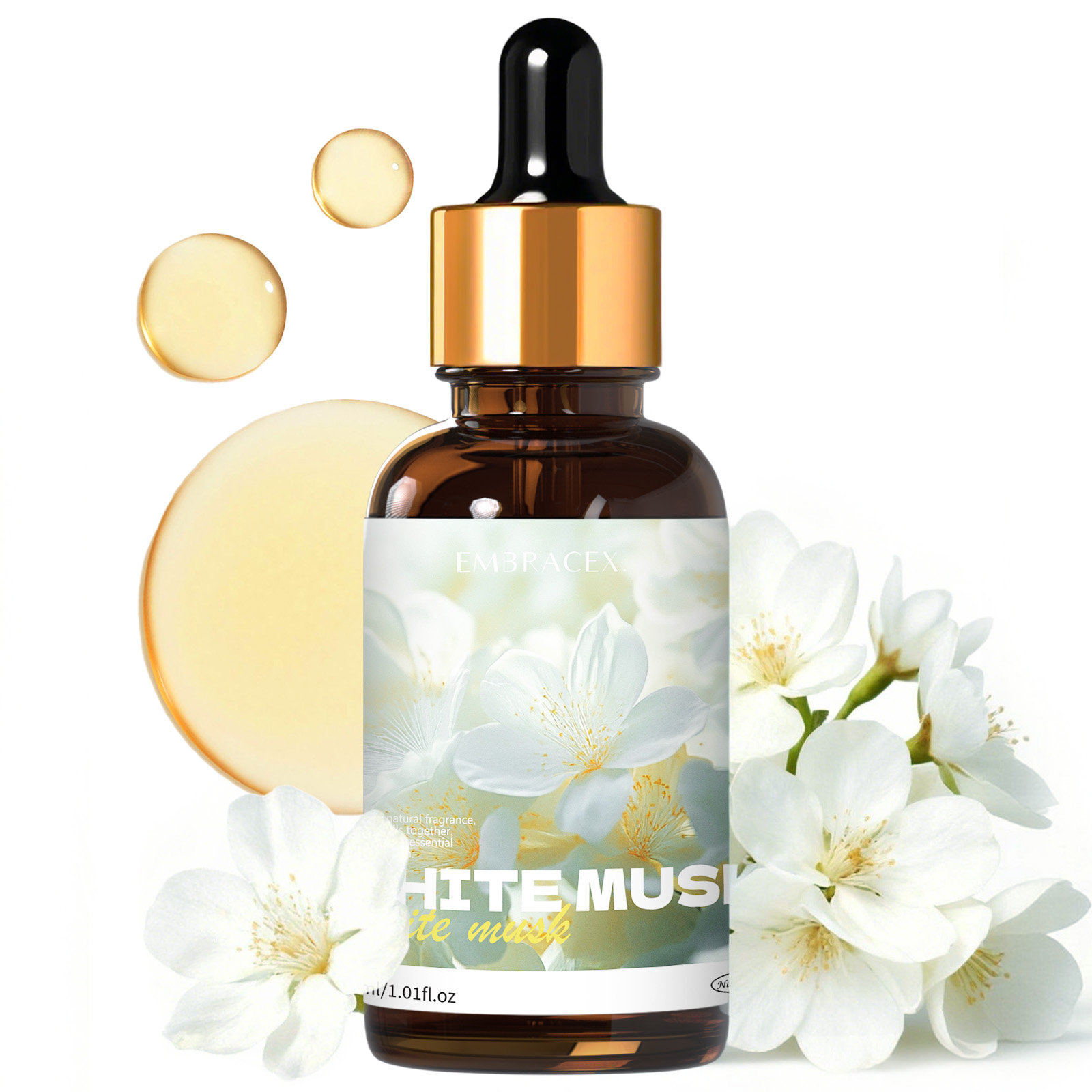 30ml White Musk Essential Oil  - огляд і ціна Candle Making Supplies Fragrance Oils